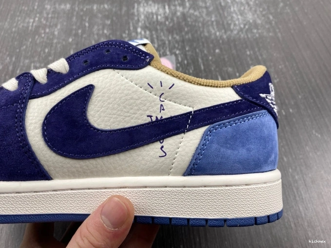 Rep MAX AIR JORDAN SCOTT TRAVIS X CUSTOM 1 DM7866-808 0805